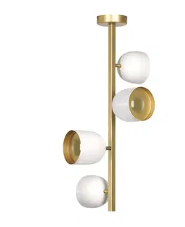 Stropní svítidla Marchetti Stropní svítidlo LED Dome, vertikální, 73 cm, bílé