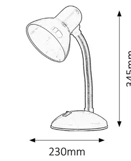 Lampičky Rabalux 4169 stolní lampa Dylan