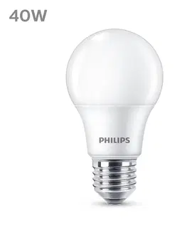 LED žárovky Philips Philips LED žárovka E27 4,9W 470lm 2700K matná 3ks