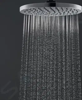 Sprchy a sprchové panely HANSGROHE Vernis Blend Hlavová sprcha, průměr 200 mm, Green, chrom 26093000
