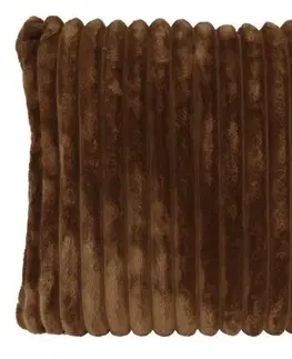 Polštáře Dekorační polštář Callie hnědá, 45 x 45 cm