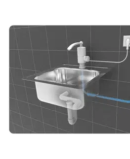Koupelnový nábytek Fala - Baterie umyvadlová s elektrickým ohřívačem vody (10cm) TO-75931 