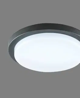 Venkovní světla na dům EVN EVN Tectum LED stropní světlo kulaté Ø 24,6 cm
