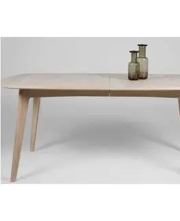 Jídelní stoly Actona Jídelní stůl Marte 180x102 cm bělený dub