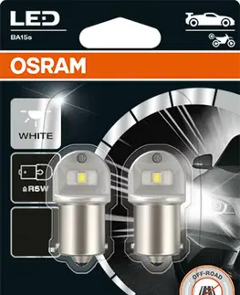 Autožárovky OSRAM LEDRiving SL R5W BA15s 0.5W 12V 6000K 50 lm White 2ks 5007DWP-02B