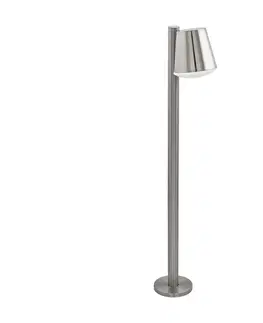 Zahradní lampy Eglo Eglo 97485 - LED Stmívatelná lampa CALDIERO-C 1xE27/9W/230V matný chrom IP44 