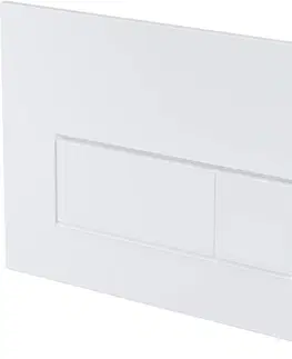 Záchody DEANTE Ovládací tlačítko pro podomítkové systémy, bílá tenké CST_A51P