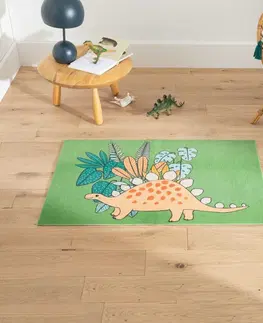 Koberce a koberečky Protiskluzový koberec ve tvaru dinosaura