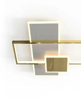 LED stropní svítidla ZUMALINE MX4463-3-3YYCGT SALO stropní svítidlo zlatá-chrom