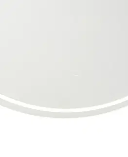 Nastenna svitidla Moderní koupelnové zrcadlo 80 cm včetně LED a dotykového stmívače - Sebas