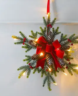 Svíčky a světelné dekorace LED vánoční závěsná dekorace