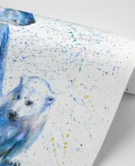 Samolepící tapety Samolepící tapeta lední medvědi