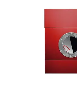 Poštovní schránky Radius design cologne Schránka na dopisy RADIUS DESIGN (LETTERMANN 2 STANDING red 564R) červená