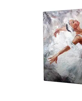 Obrazy Wallity Obraz na plátně White swan KC012 45x45 cm