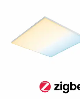 Chytré osvětlení PAULMANN LED Panel SmartHome Zigbee Velora měnitelná bílá 595x595mm 19,5W 2.700K 798.26