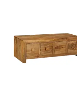 Konferenční stolky Konferenční stolek Hina110x40x60 z mangového dřeva