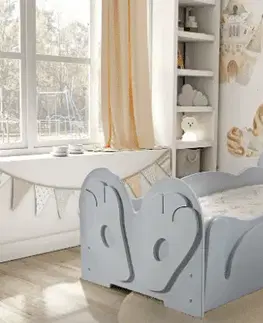 Postele Artplast Dětská postel ZAJÍC Provedení: zajíček 160 x 80 cm