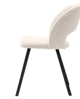 Židle Hector Designová jídelní židle Caspian bílá