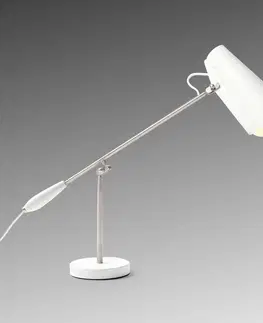 Stolní lampy kancelářské Northern Northern Birdy retro stolní lampa bílá
