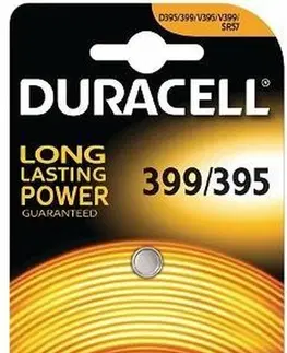 Jednorázové baterie Duracell knoflíková baterie do hodinek 399/395 SR57 SR927W blistr