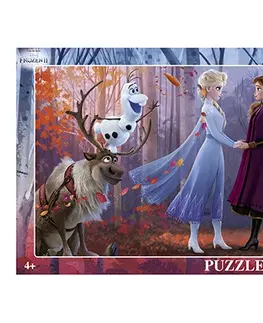 Hračky puzzle DINO - Frozen II 40 Deskové Puzzle