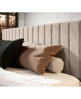 Čalouněné postele Postel S Roštem Tamina, 160x200, Šedohnědá