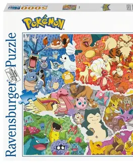 Hračky puzzle RAVENSBURGER - Pokémon 5000 dílků