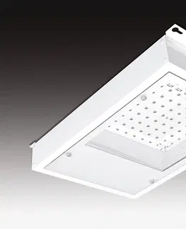 Nouzová svítidla SEC Přisazené nouzové LED svítidlo pro vysoké stropy LED - MULTIPOWER2-AT.1h RAL9003, MidPower LED, 1650 lm / 1650 lm, barva bílá, 1h, NM/N, AUTOTEST 15-B-100-04-00-01-SP