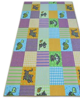 Koberce a koberečky Dywany Lusczow Dětský kusový koberec PETS modro-fialový, velikost 400x600
