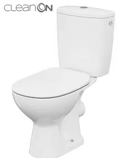 Záchody CERSANIT WC kombi 659 ARTECO NEW CO 010 3/5 včetně sedátka polypropylen K667-069