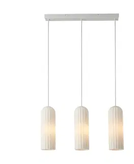 Designová závěsná svítidla NORDLUX Miella 3-Rail závěsné svítidlo bílá 2412533001