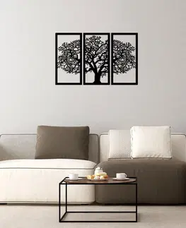 Bytové doplňky a dekorace Hanah Home Nástěnná dekorace Strom černá