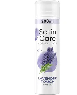 Epilátory Gillette Satin Care Lavender Touch 200 ml