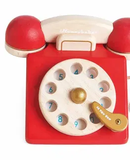 Dřevěné hračky Le Toy Van Telefon Vintage