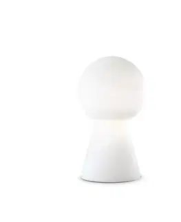 Designové stolní lampy Ideal Lux BIRILLO TL1 MEDIUM FUME 116587