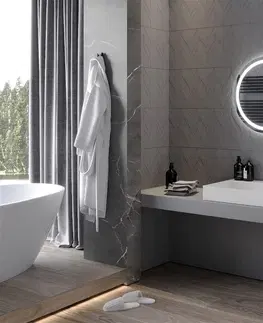 Koupelnová zrcadla MEXEN Umba zrcadlo s osvětlením s kosmetickým zrcátkem 80 x 60 cm, LED 600 9822-080-060-611-00