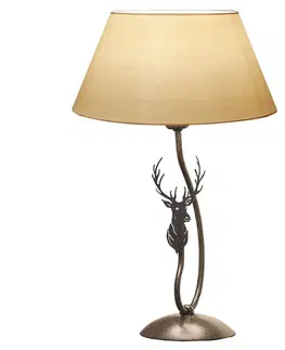Stolní lampy Menzel Menzel TH3361 Stolní lampa s motivem jelena