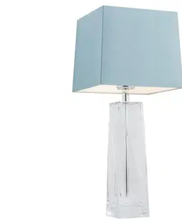 Lampy Argon Argon 3839 - Stolní lampa LILLE 1xE27/15W/230V modrá 