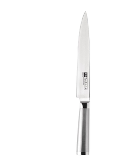 Kuchyňské nože Tsuki nářezový nůž z damaškové oceli 20,5 cm - kovová rukojeť