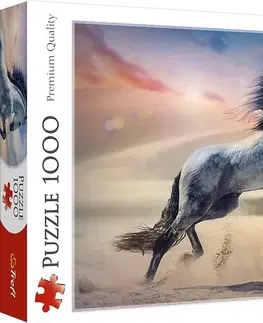 Hračky puzzle TREFL - Puzzle 1000 - Majestátní kůň