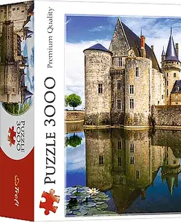 Hračky puzzle TREFL - Puzzle 3000 - Zámek v Sully-sur-Loire, Francie
