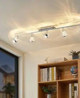 Bodová světla Lucande Lucande Kilio LED bodové osvětlení 5 zdroje chrom