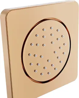 Sprchy a sprchové panely MEXEN Boční sprcha, růžově zlatá 79366-60