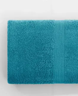 Ručníky Bavlněný ručník DecoKing Mila 70x140 cm tyrkysový, velikost 70x140