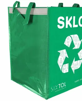Odpadkové koše Sixtol Taška na tříděný odpad SORT EASY GLASS, 36 l