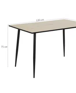 Jídelní stoly Actona Jídelní stůl Wilma 120 cm dub
