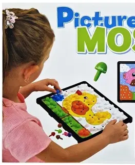 Hračky DOHÁNY TOYS - Kreativní tvoření Mozaika obrázky 6ks