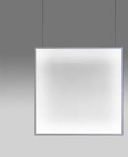 LED lustry a závěsná svítidla Artemide Discovery Space čtverec - hliník - Bluetooth 2004010APP