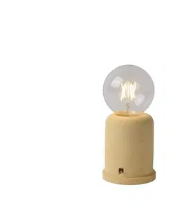 Lampy Lucide Lucide 34529/01/34 - Stolní lampa MABLE 1xE27/60W/230V žlutá 