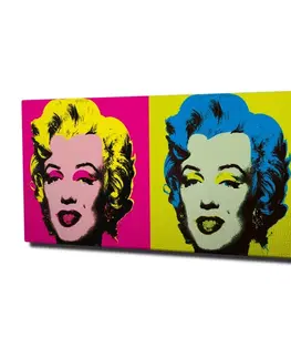 Obrazy Wallity Reprodukce obrazu Andyho Warhola Marilyn Monroe PC059 30x80 cm